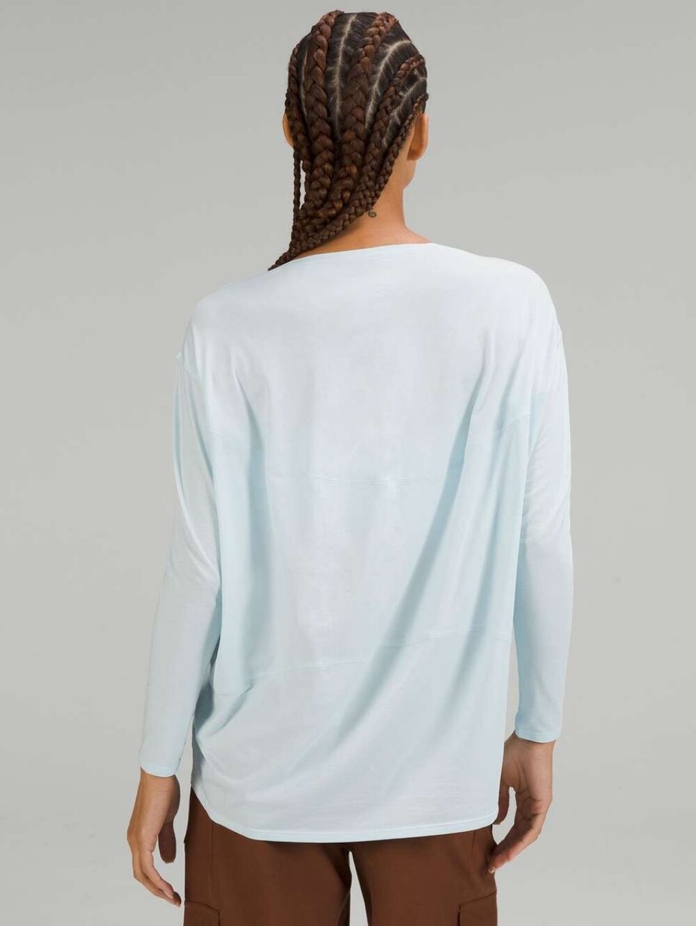 Lululemon Back in Action Long Sleeve Shirt *Nulu Powder Blue